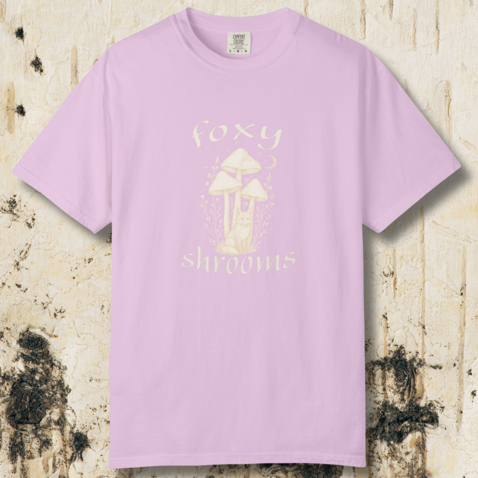 Foxy Shrooms Vintage Tattoo T-Shirt