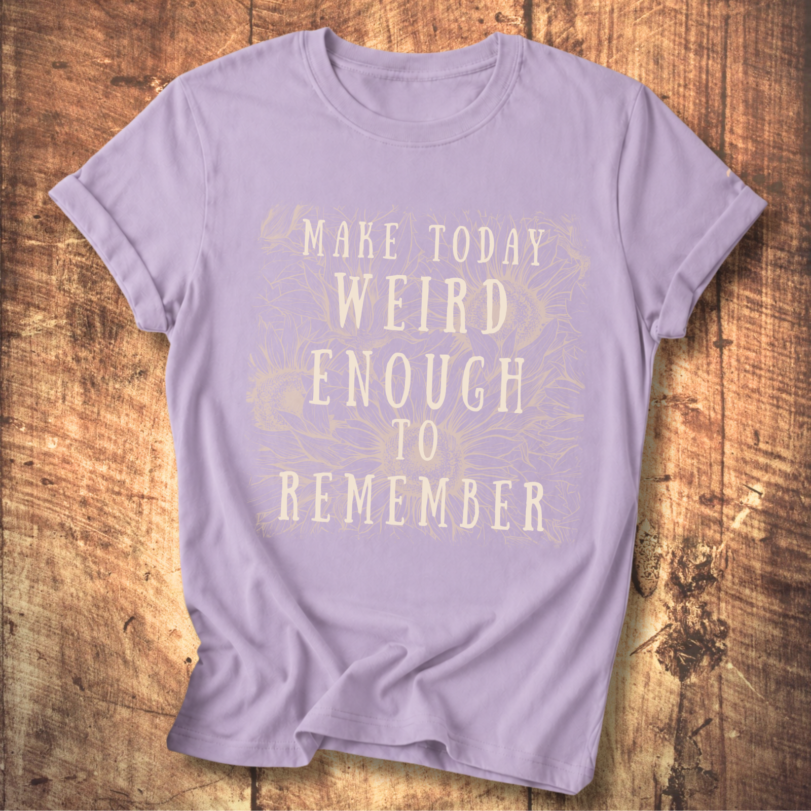 Weird Sunflower Days Tee