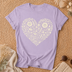 Heart Of Flowers T-shirt