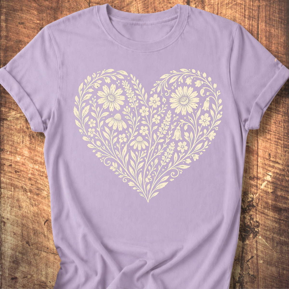 Heart Of Flowers T-shirt