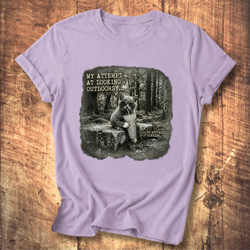 Attempting Outdoorsy T-shirt