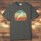 Vintage Sunset Deer T-Shirt