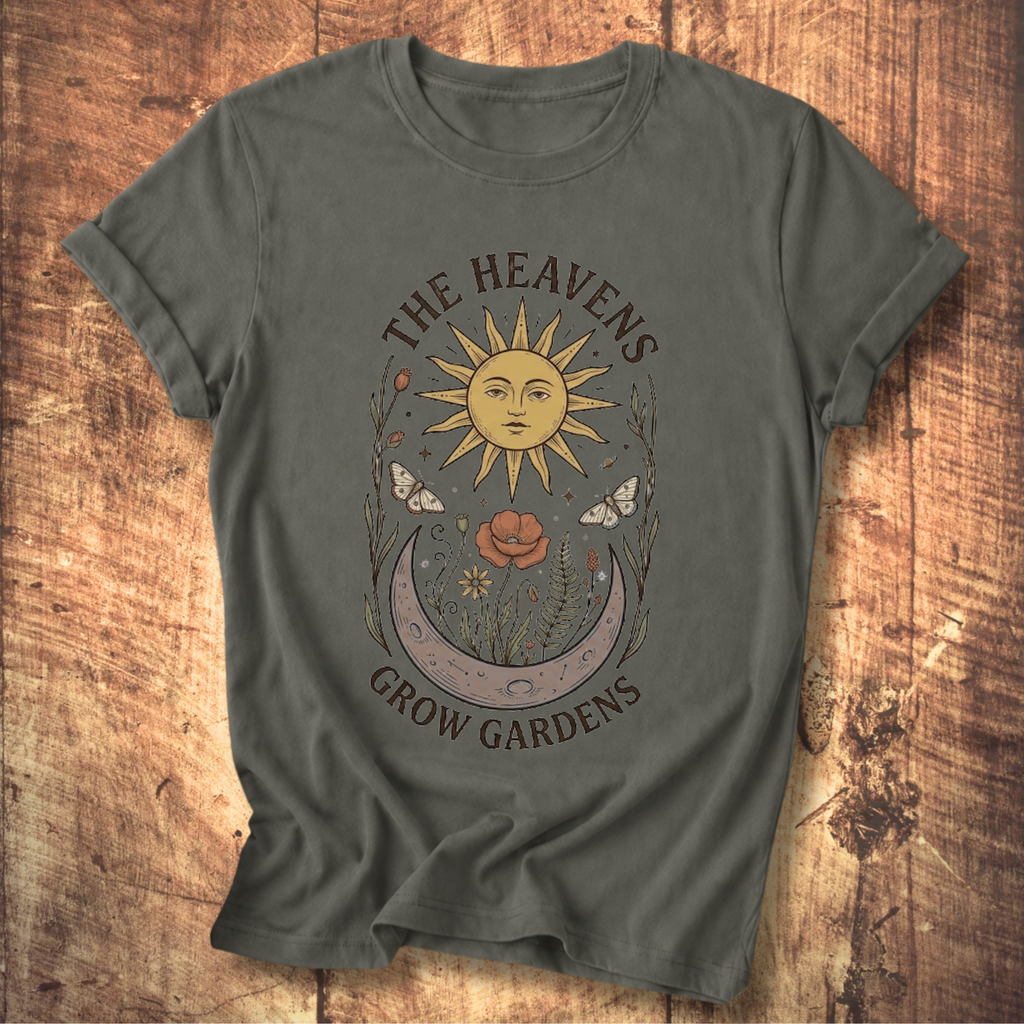 Heavens Grow Gardens T-shirt