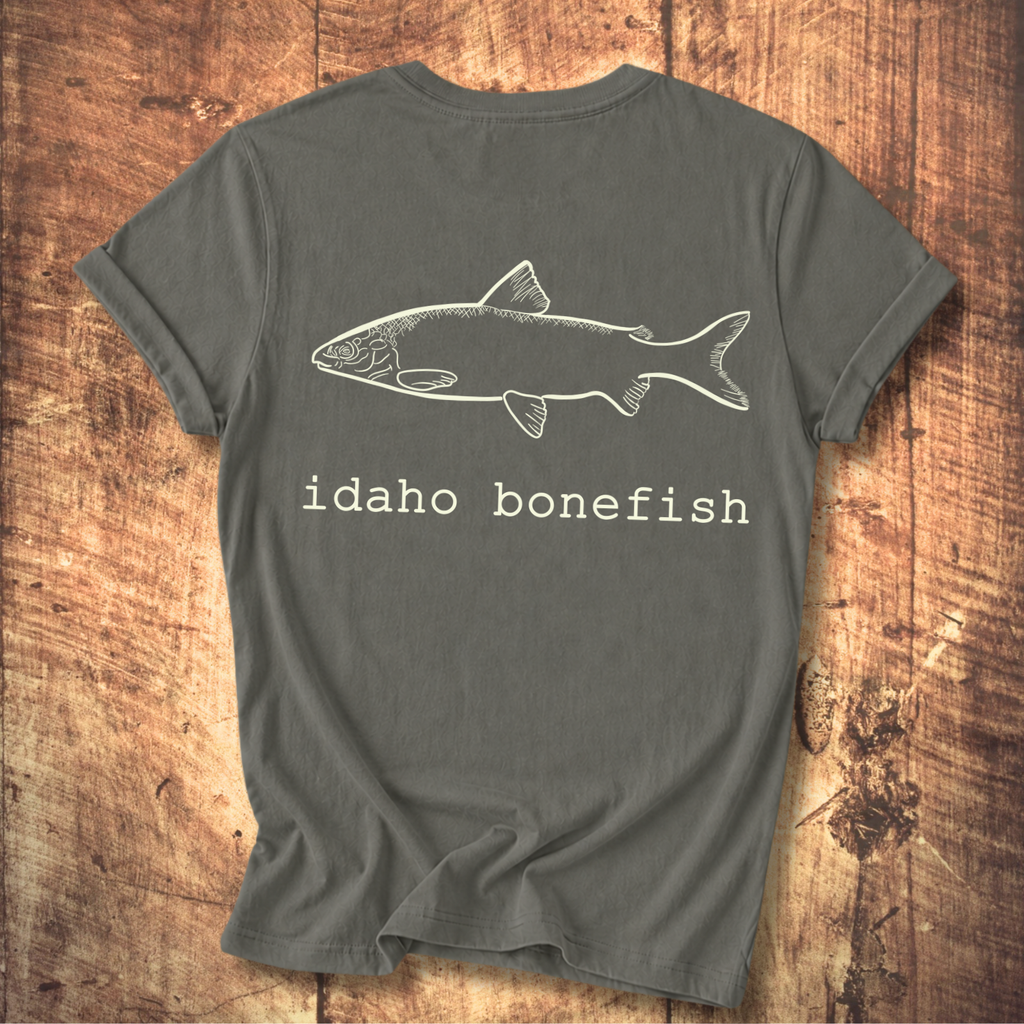 Idaho Bonefish Back Print T-Shirt