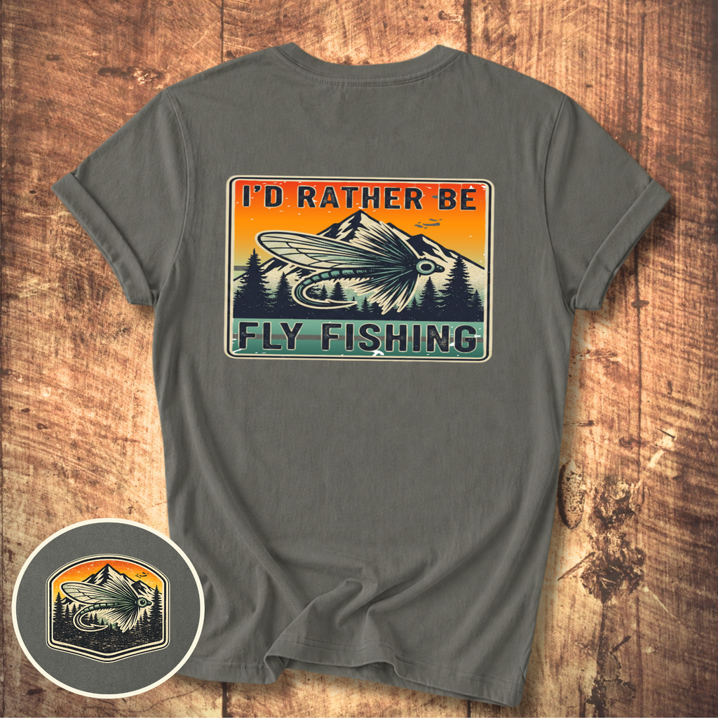 I’d Rather Be Fly Fishing Tee