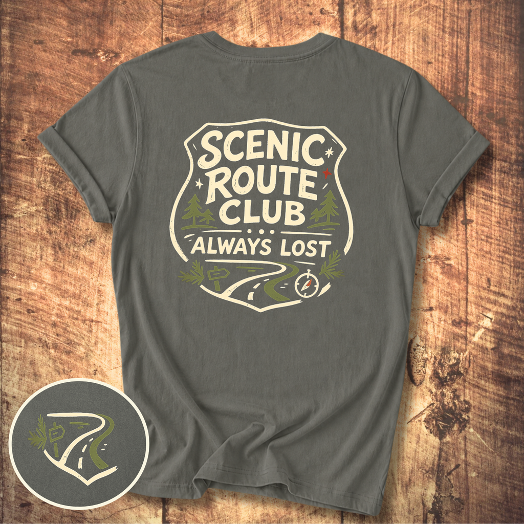 Scenic Route Club “Always Lost” Tee