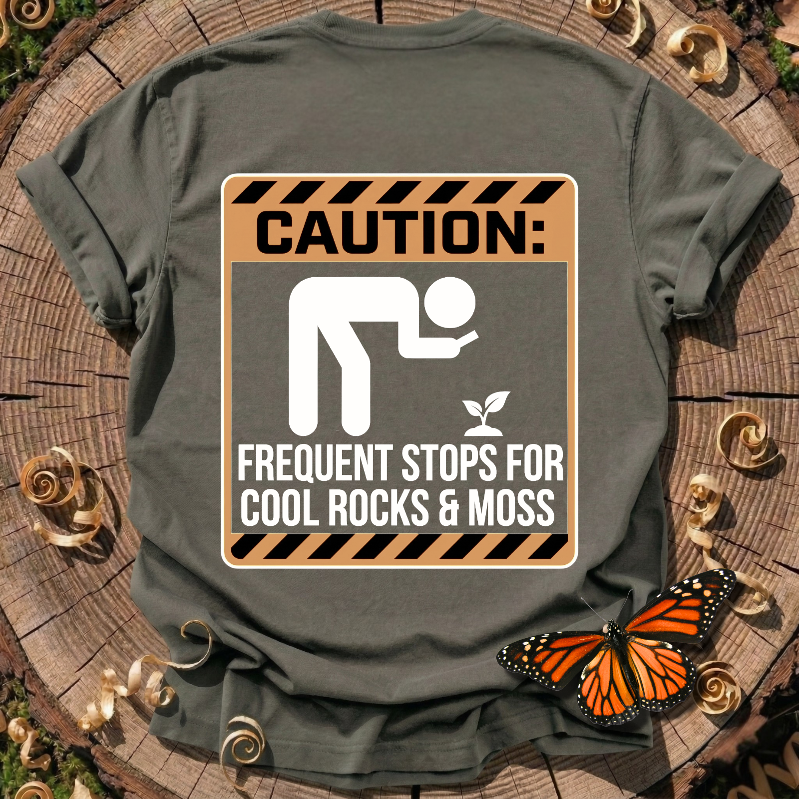 Caution Frequent Stops T-shirt