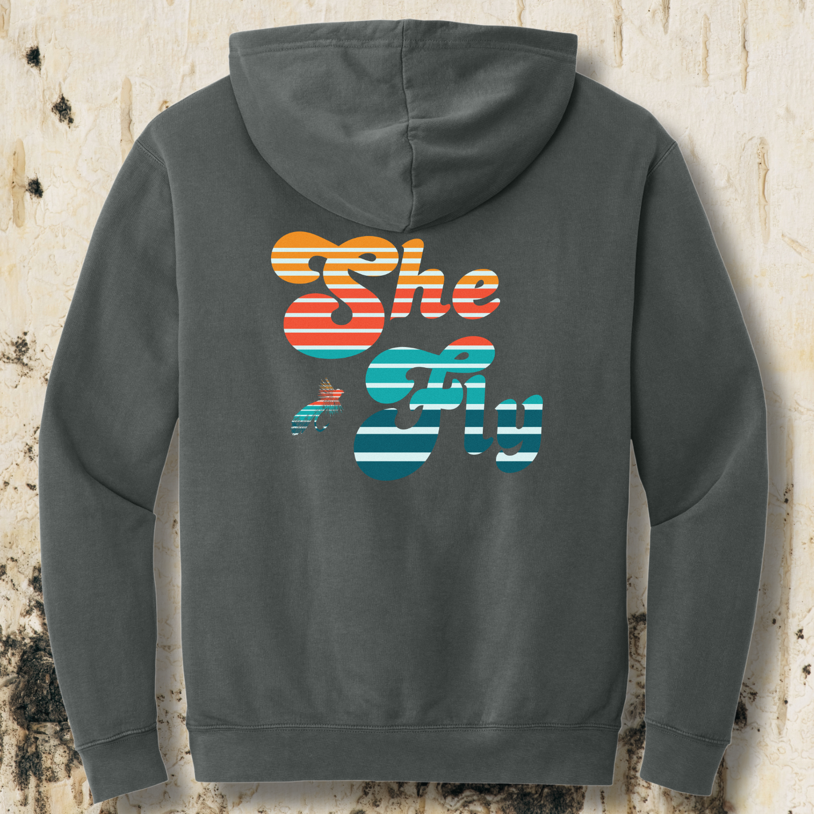 She Fly Retro Pullover