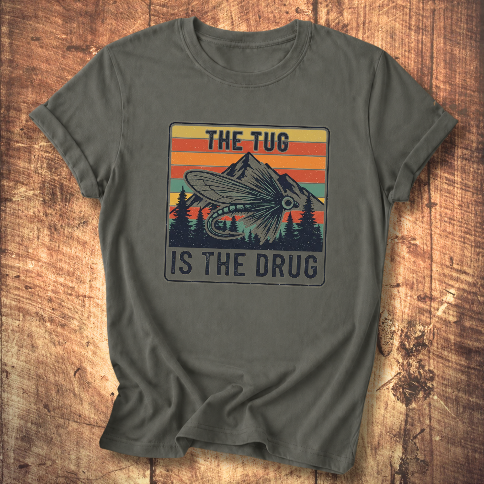The Tug Is The Drug Retro Tee
