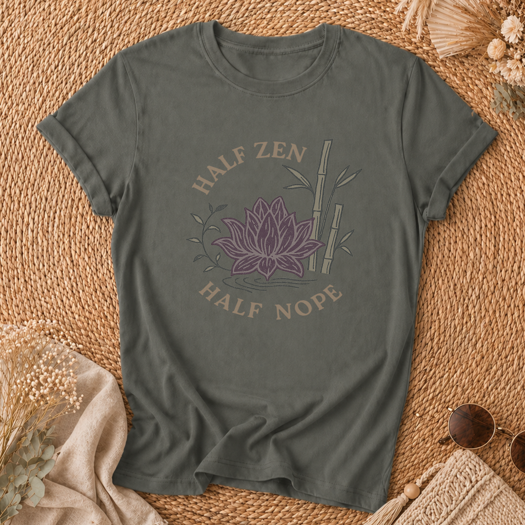 Half Zen Half Nope T-Shirt