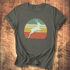 Vintage Sunset Deer T-Shirt