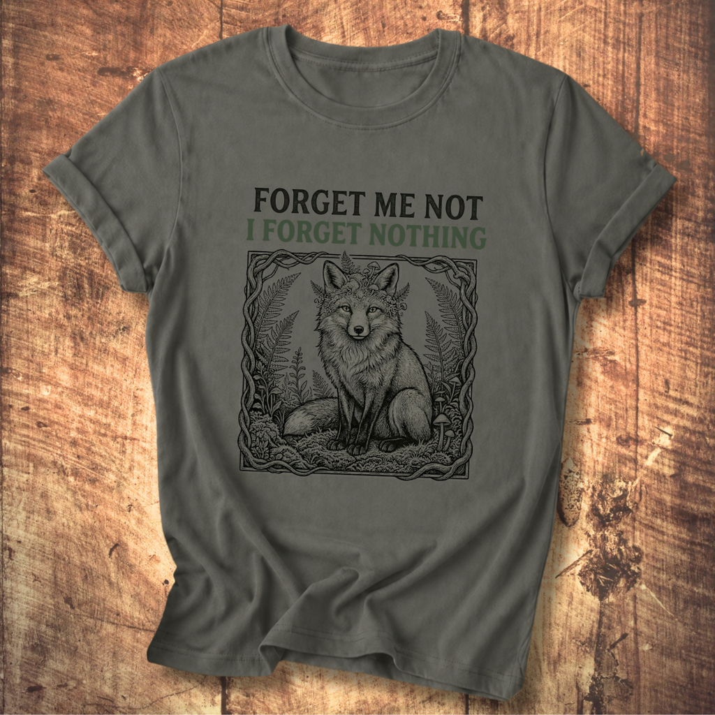 Forget Me Not Fox Tee