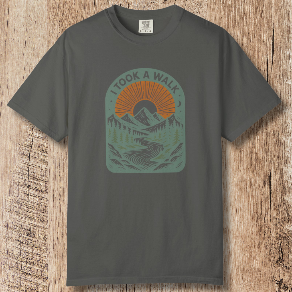 I Took a Walk T-Shirt