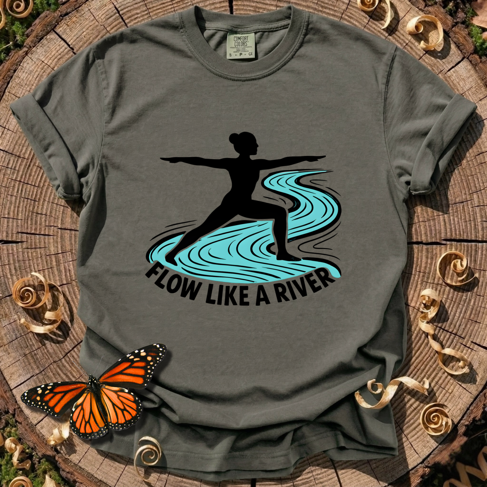 Flow Like A River Tee