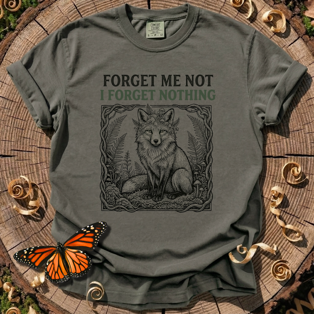 Forget Me Not Fox Tee