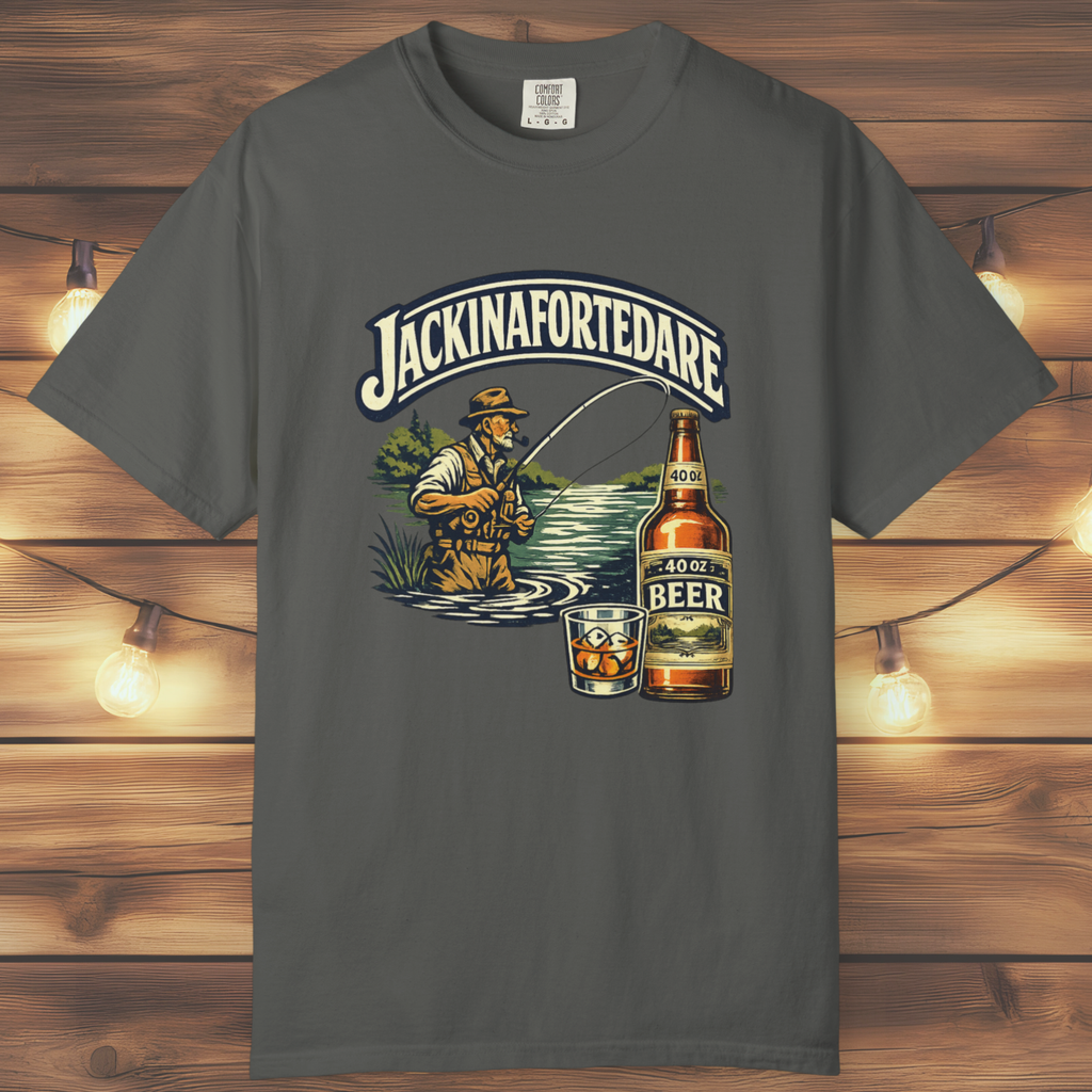 "Jackinafortedare" Vintage Outdoors Tee