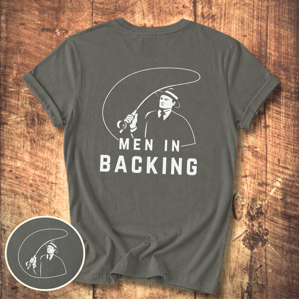 Men in Backing T-Shirt