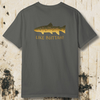 Like Buttah Brown Trout T-Shirt Back Print