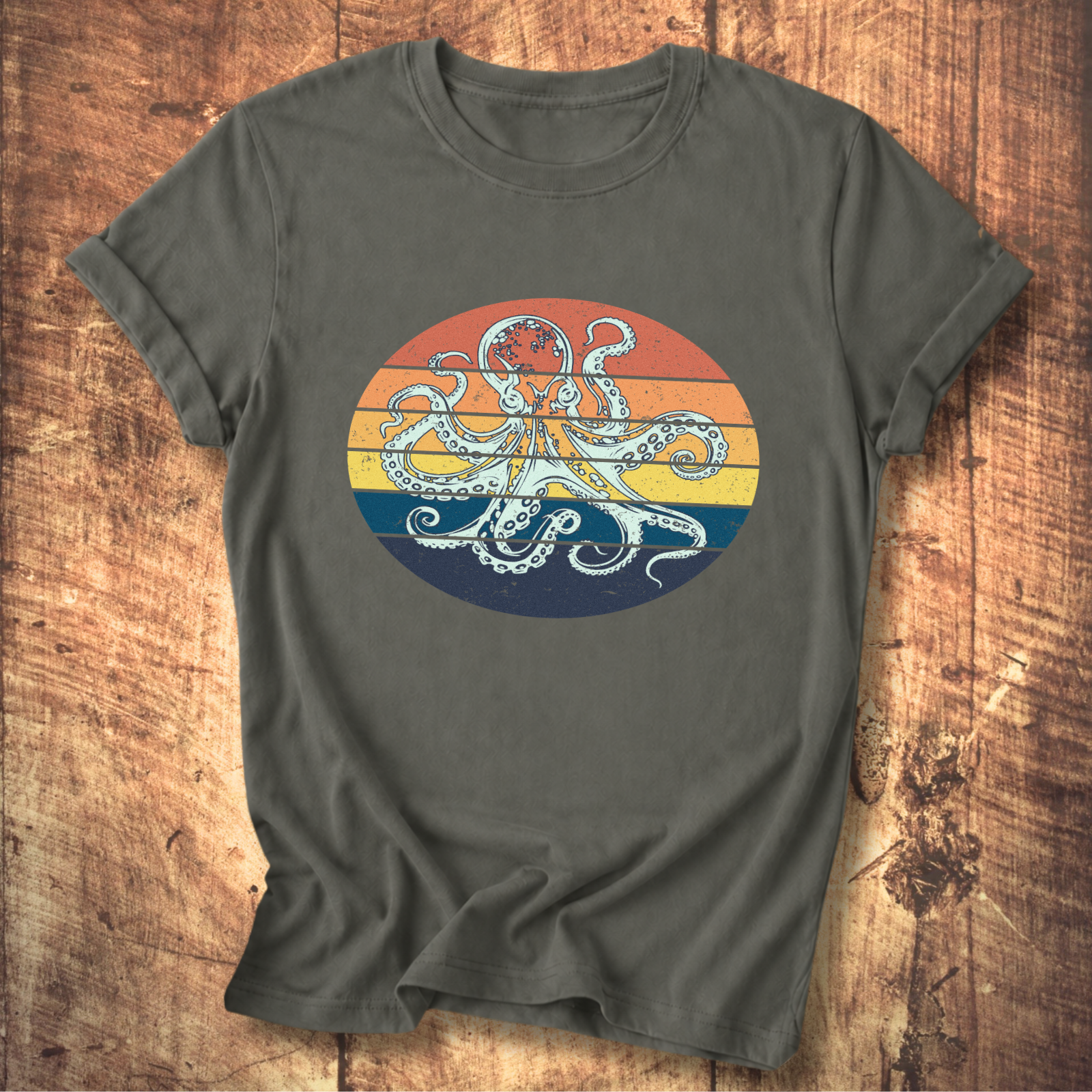 Octopus Sunset Tee
