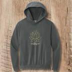 Lotus Vibes Hoodie — Minimal Yoga Hoodie