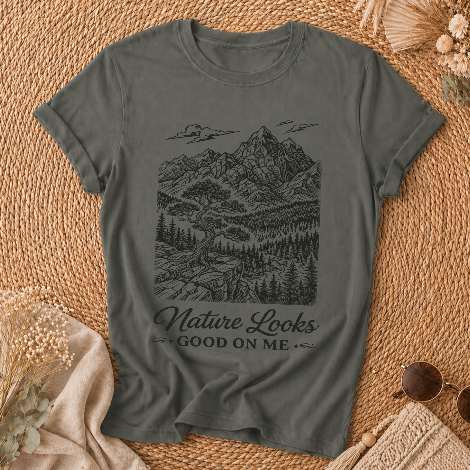 Nature Looks Good On Me T-Shirt