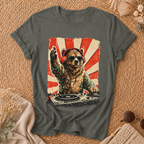 Bear At The Turntable Tee