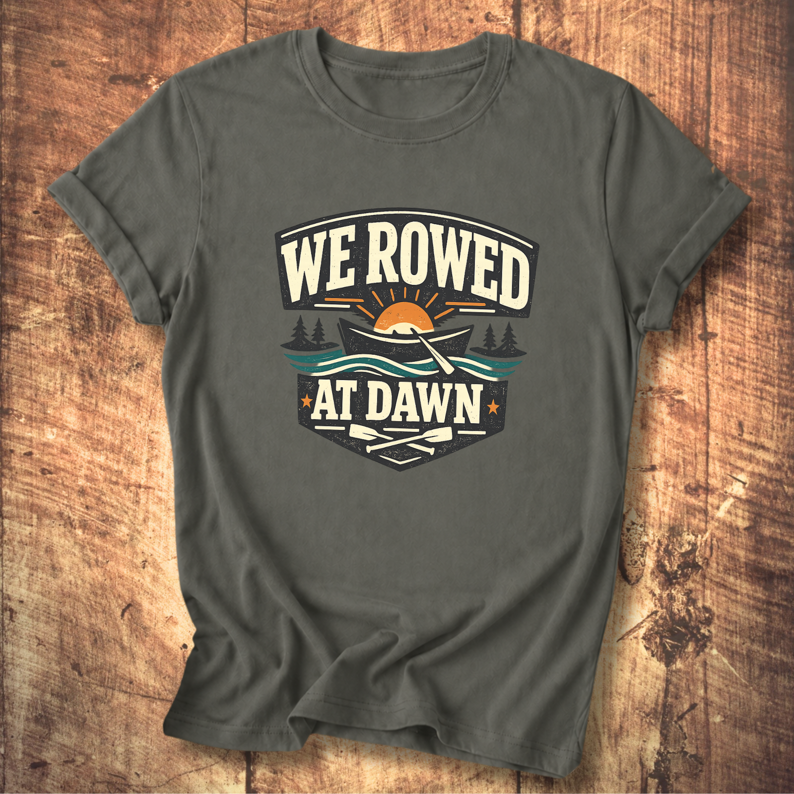 We Rowed At Dawn T-Shirt