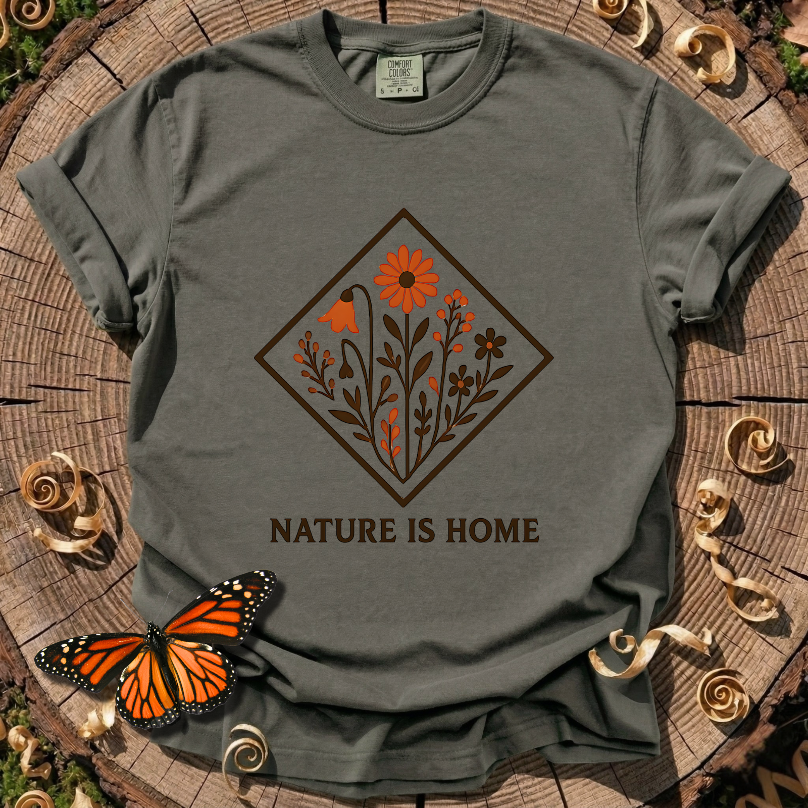 Nature Is Home Tee
