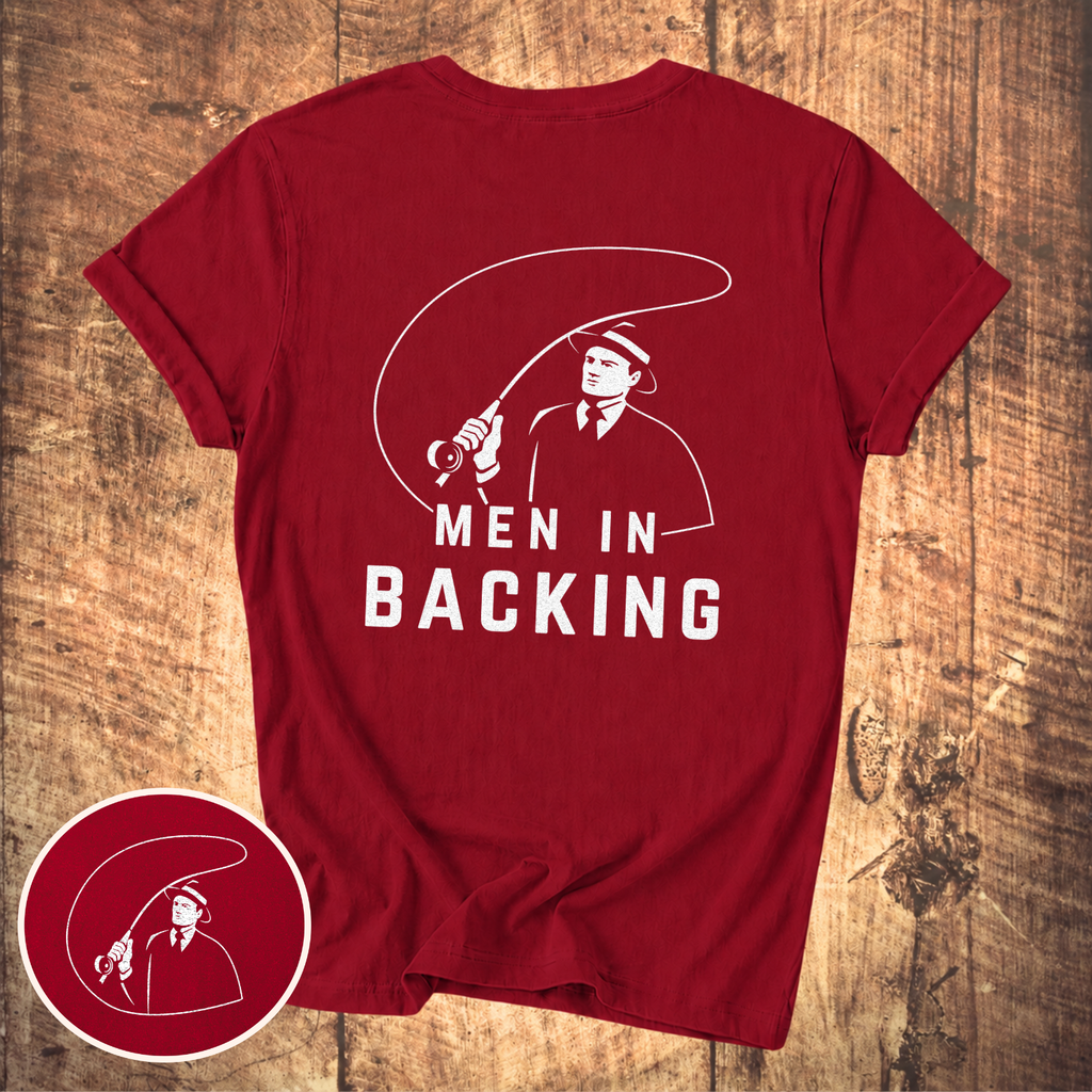 Men in Backing T-Shirt