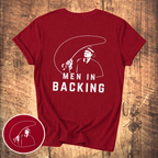 Men in Backing T-Shirt