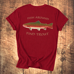 Fish Around Find Trout T-Shirt