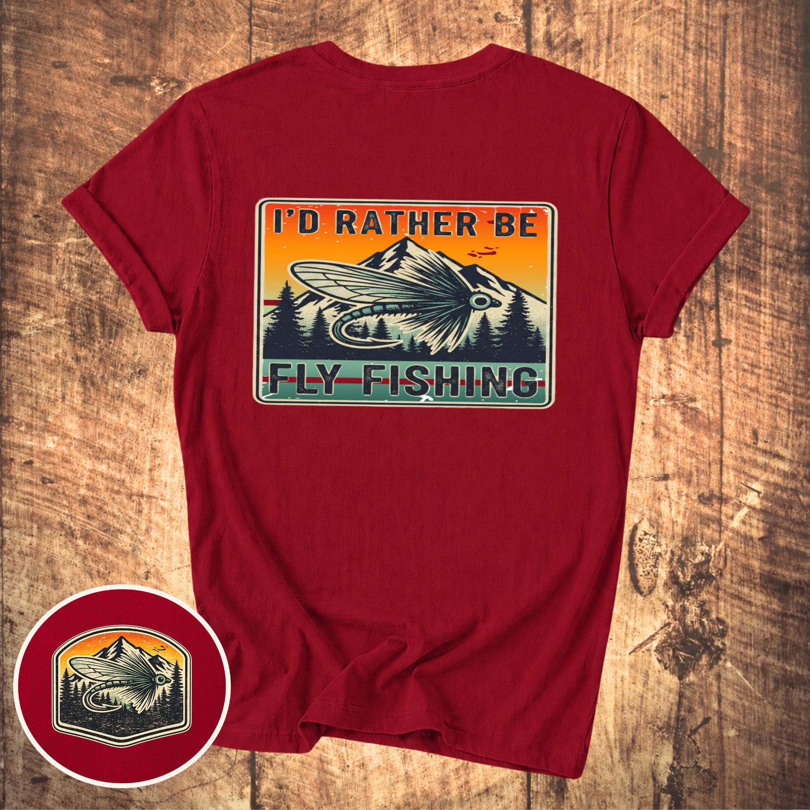 I’d Rather Be Fly Fishing Tee