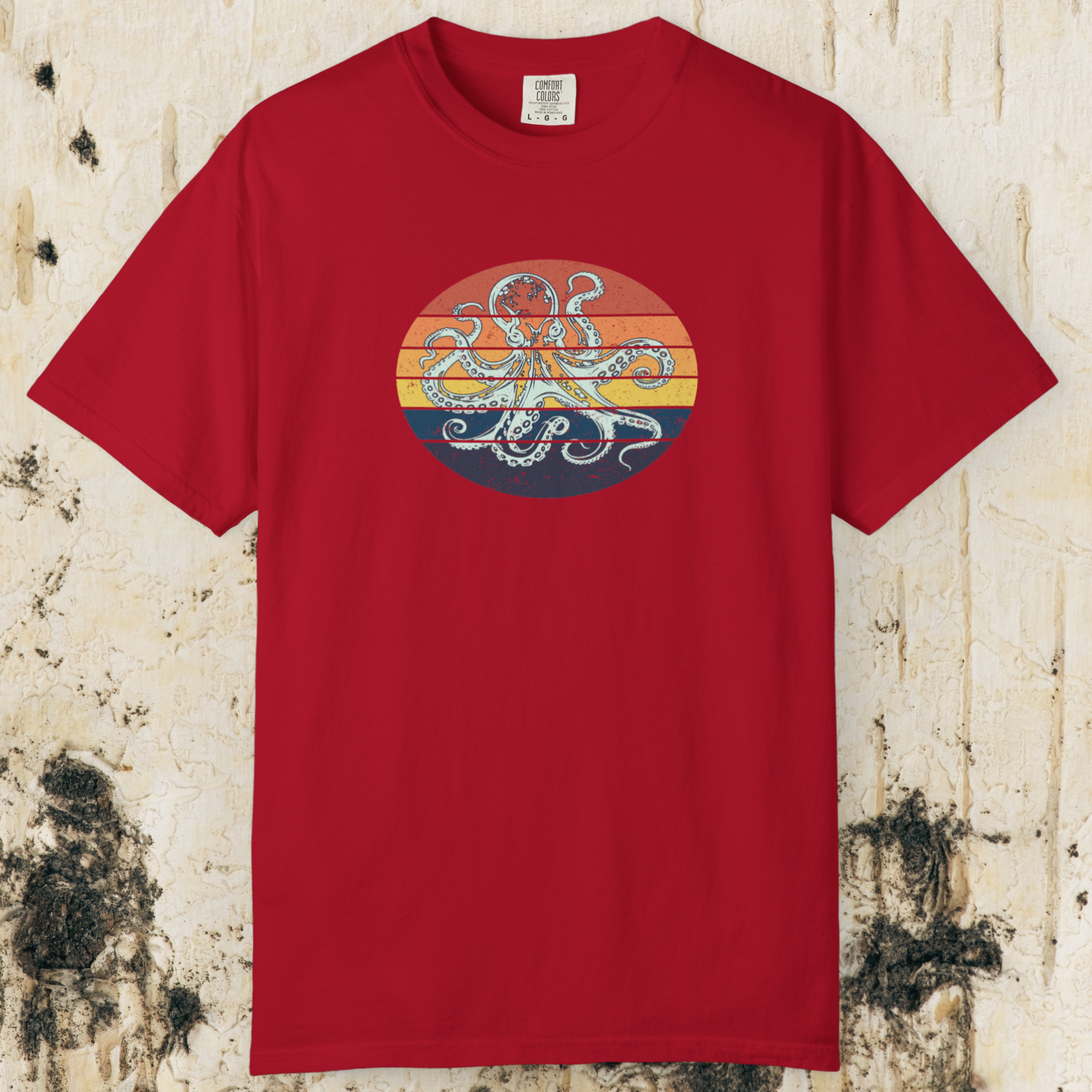 Octopus Sunset Tee