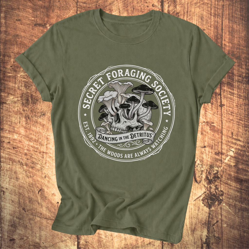 Secret Foraging Society Skull Tee