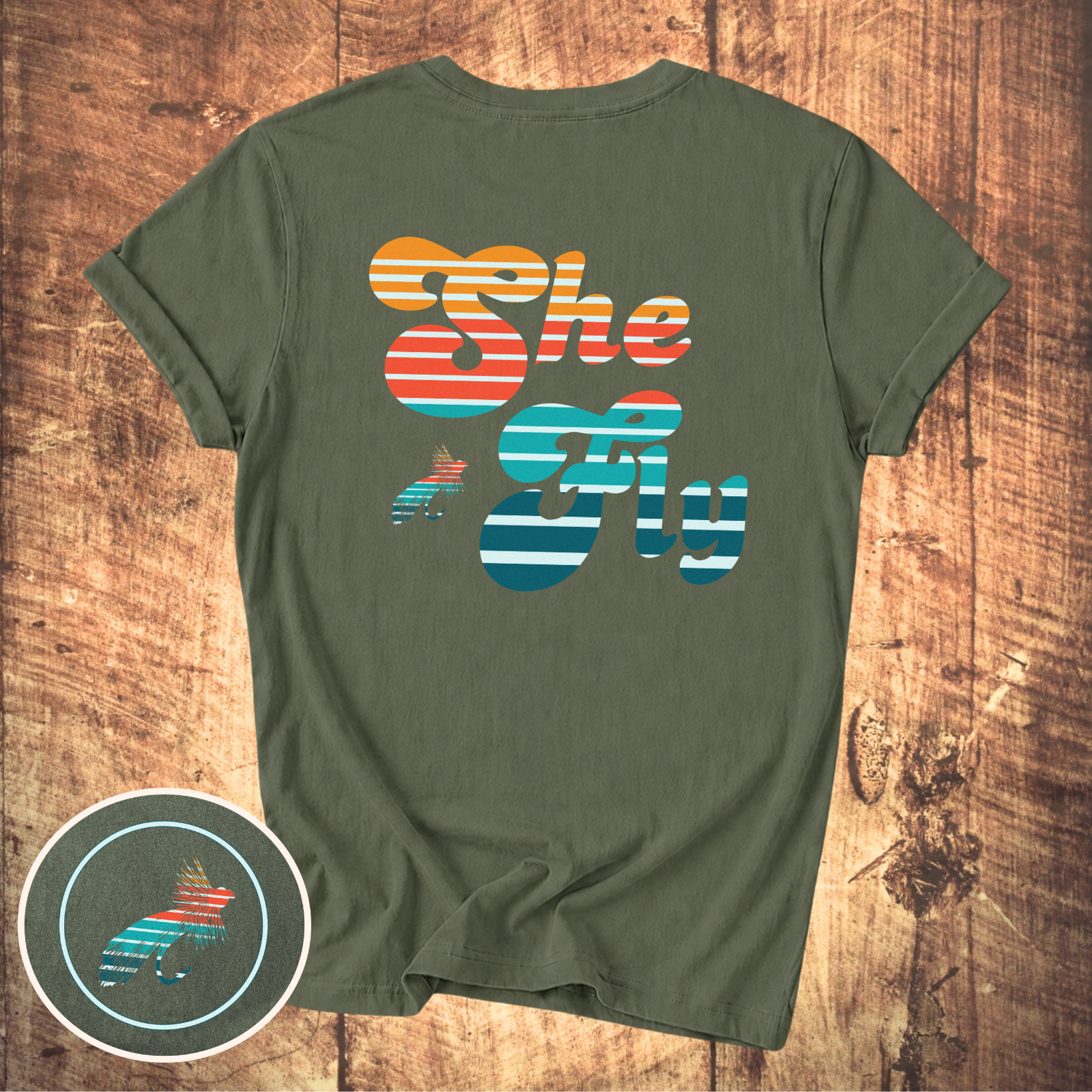 Retro “She Fly” Tee