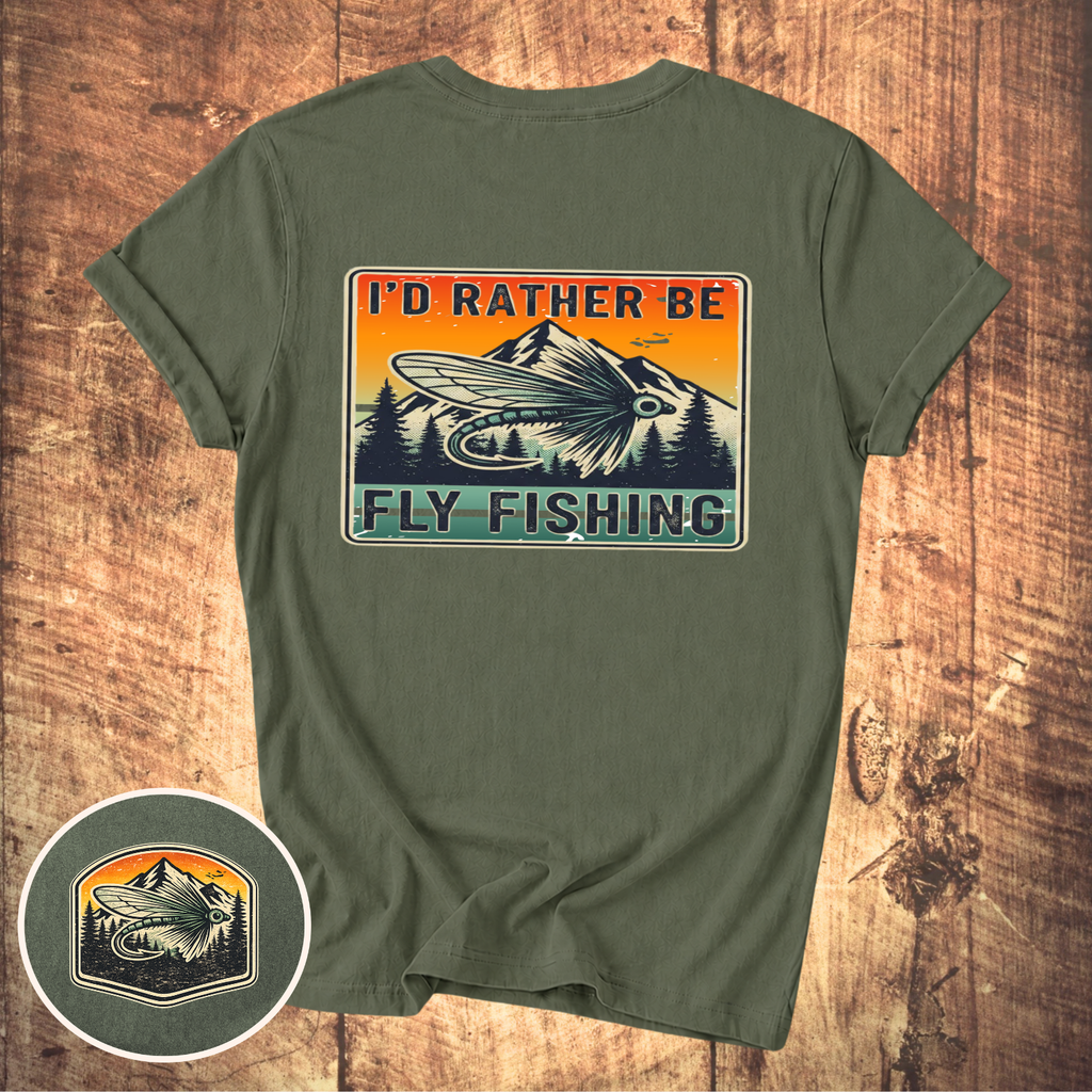 I’d Rather Be Fly Fishing Tee