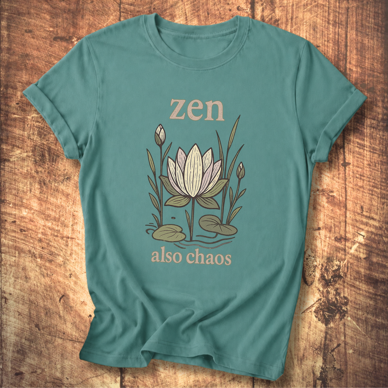 Zen & Chaos Lotus T-Shir