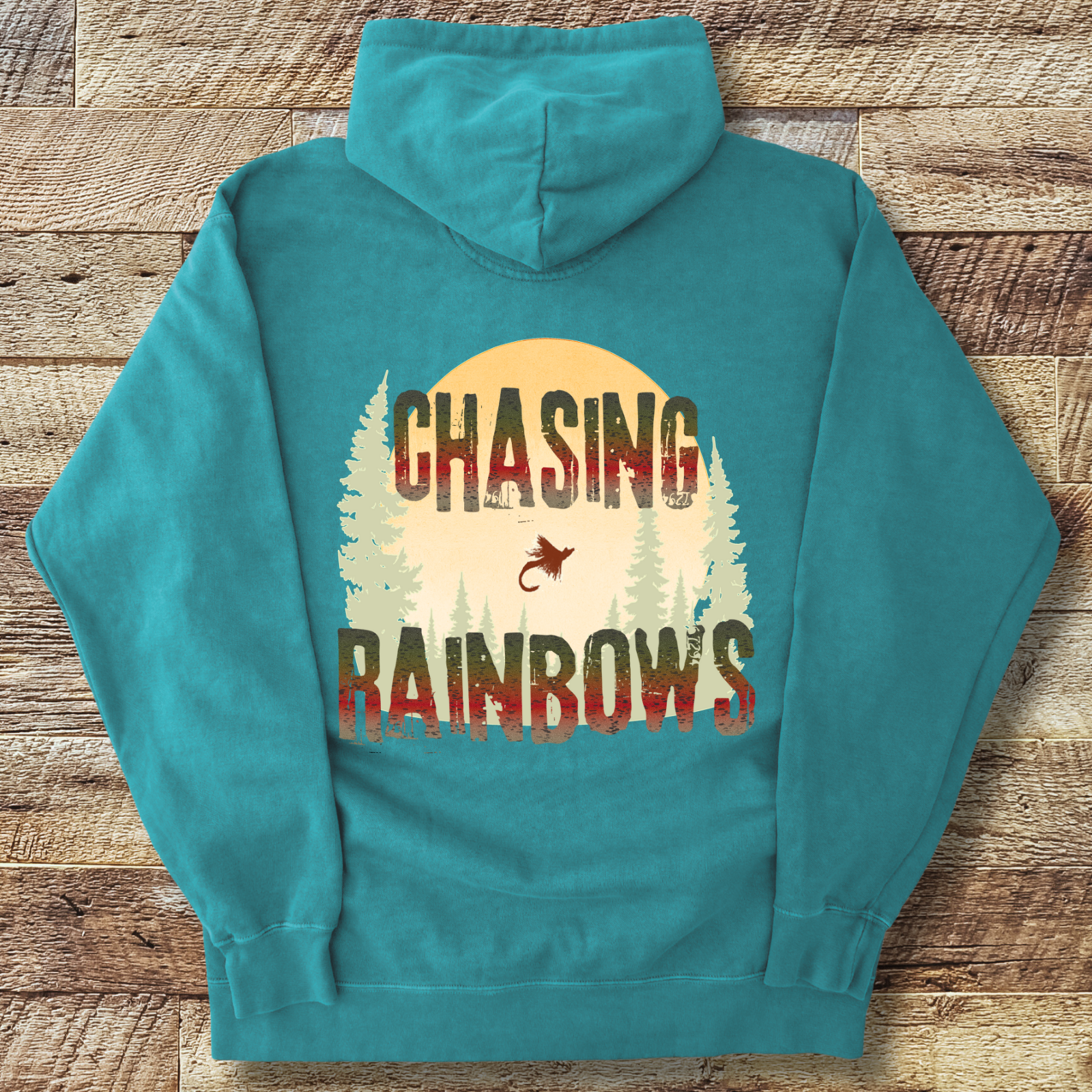 Chasing Rainbows Heavyweight Hoodie