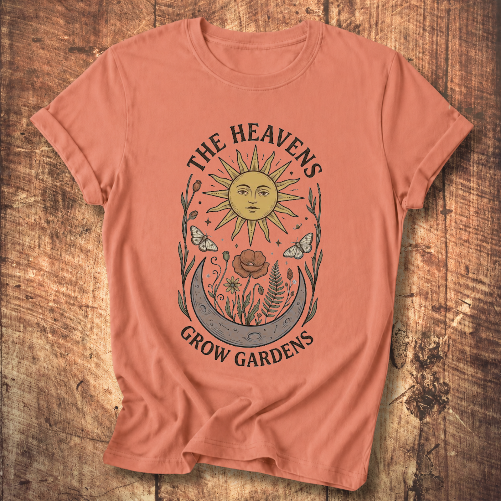 Heavens Grow Gardens T-shirt