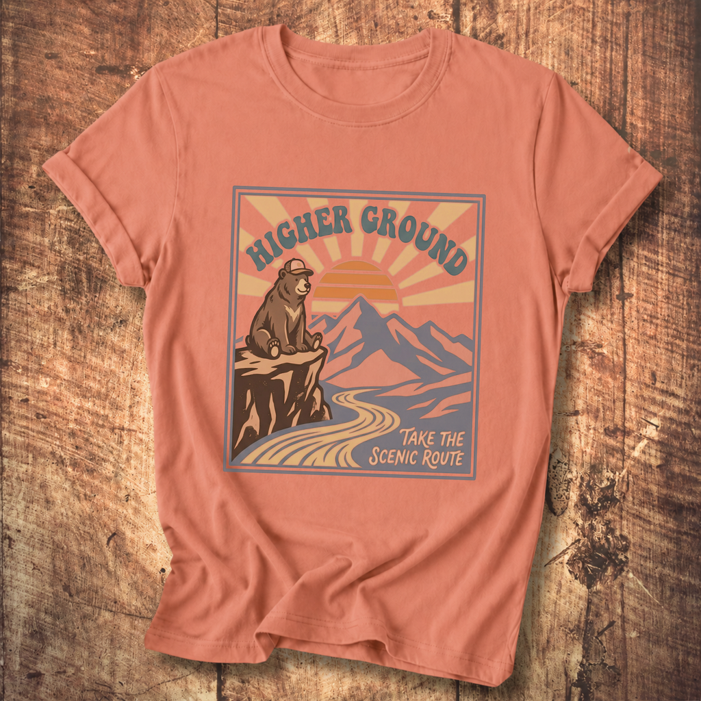 Higher Ground Bear Logic T-Shirt