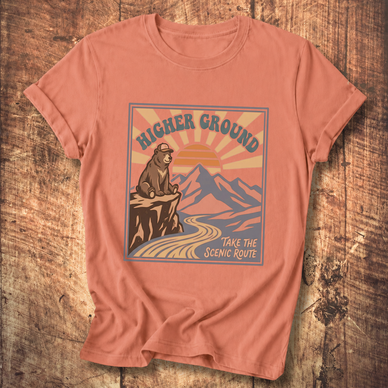 Higher Ground Bear Logic T-Shirt