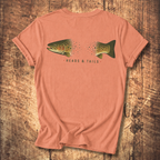 Brown Trout Heads & Tails Tee