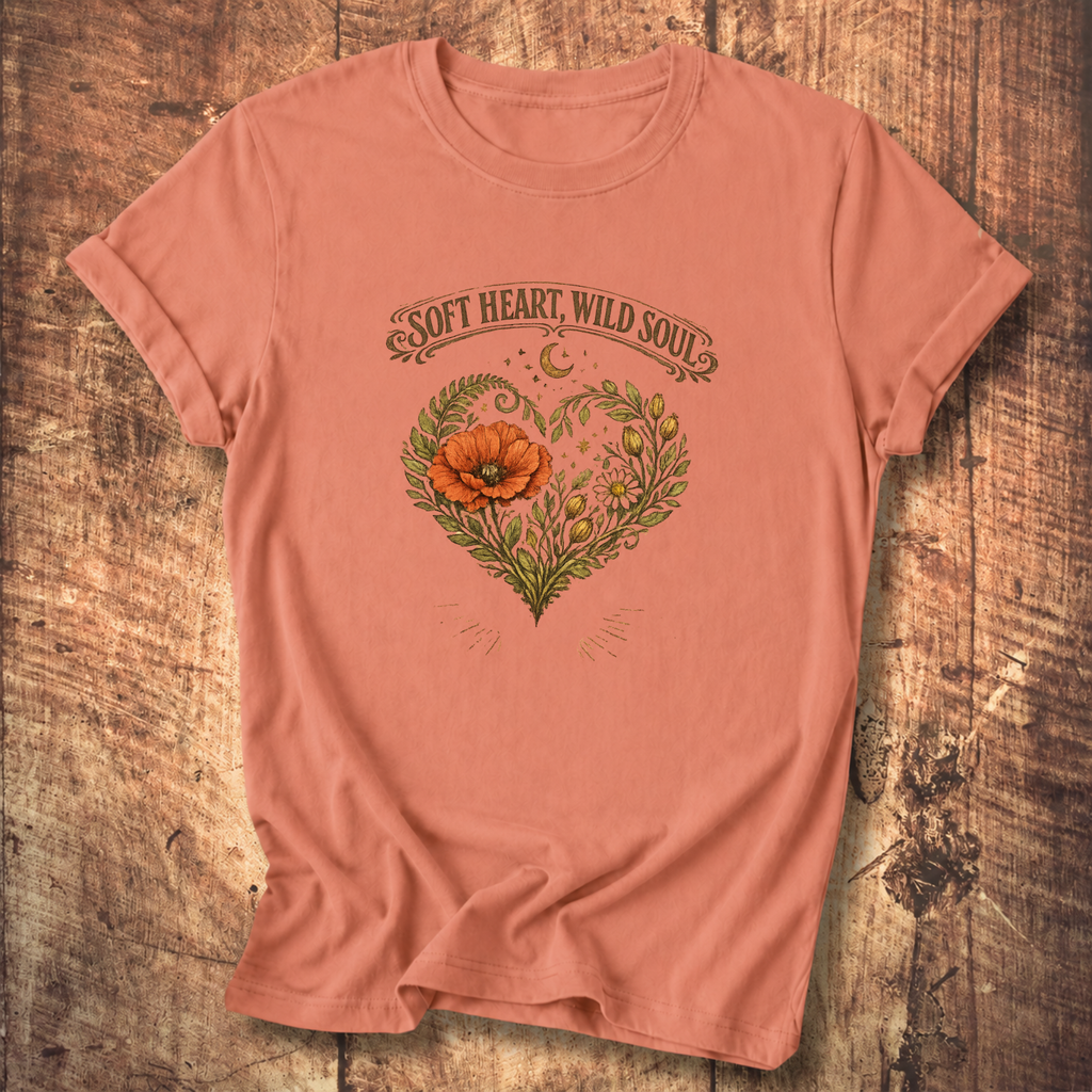 Soft Heart Wild Soul Tee