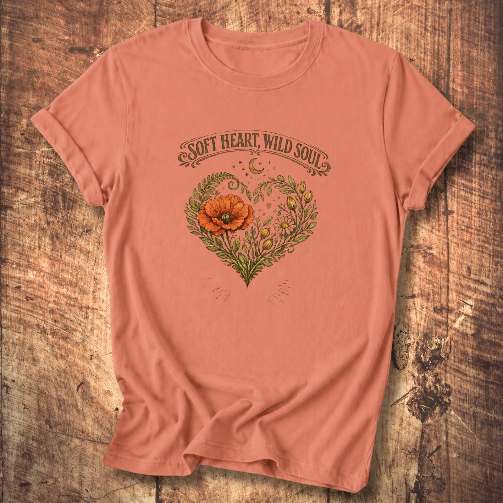 Soft Heart Wild Soul Tee