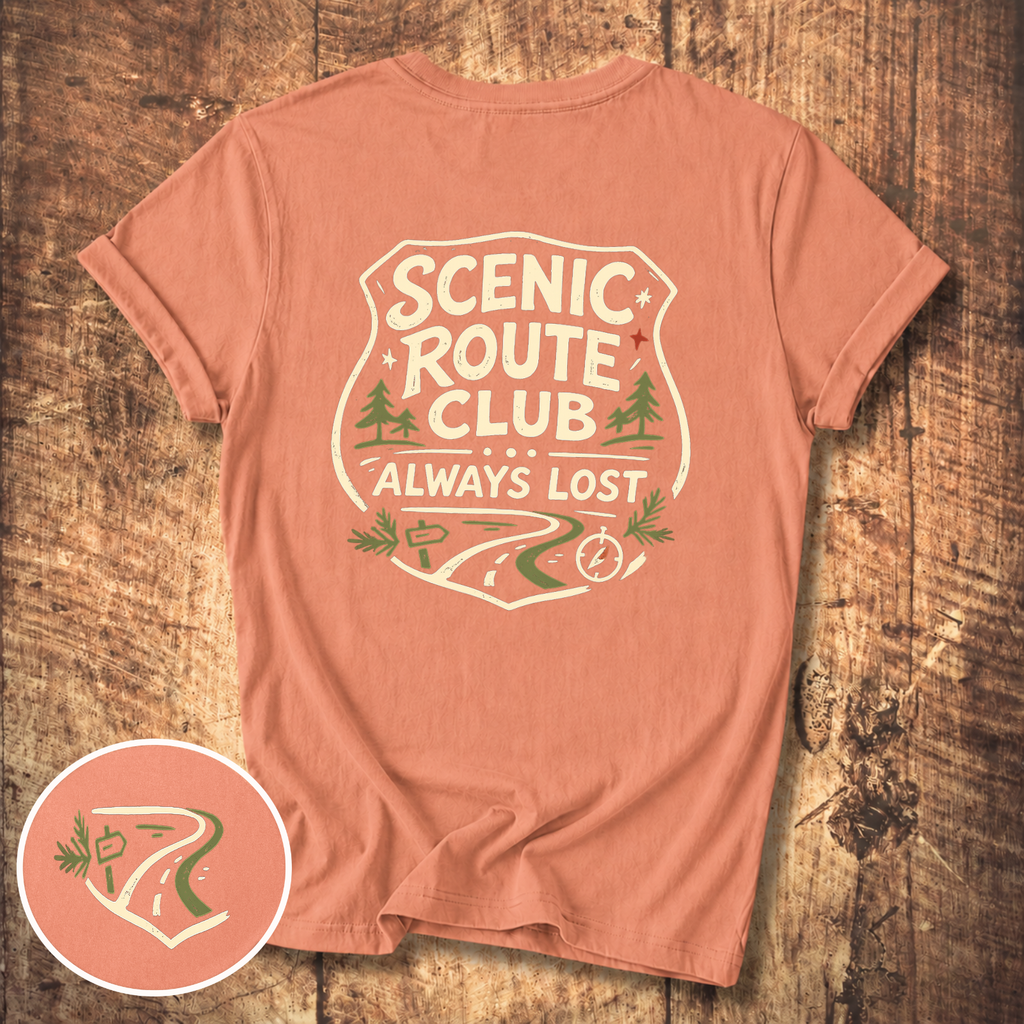 Scenic Route Club “Always Lost” Tee