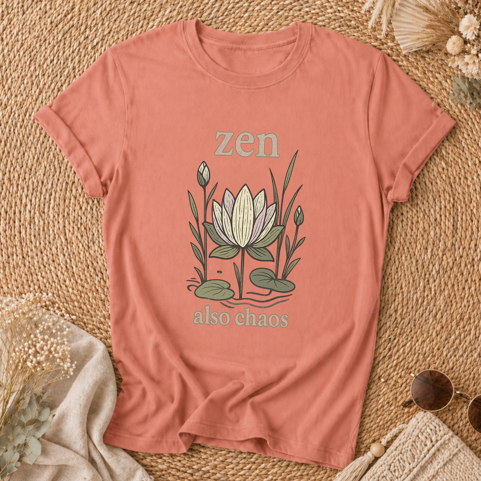 Zen & Chaos Lotus T-Shir