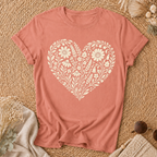 Heart Of Flowers T-shirt