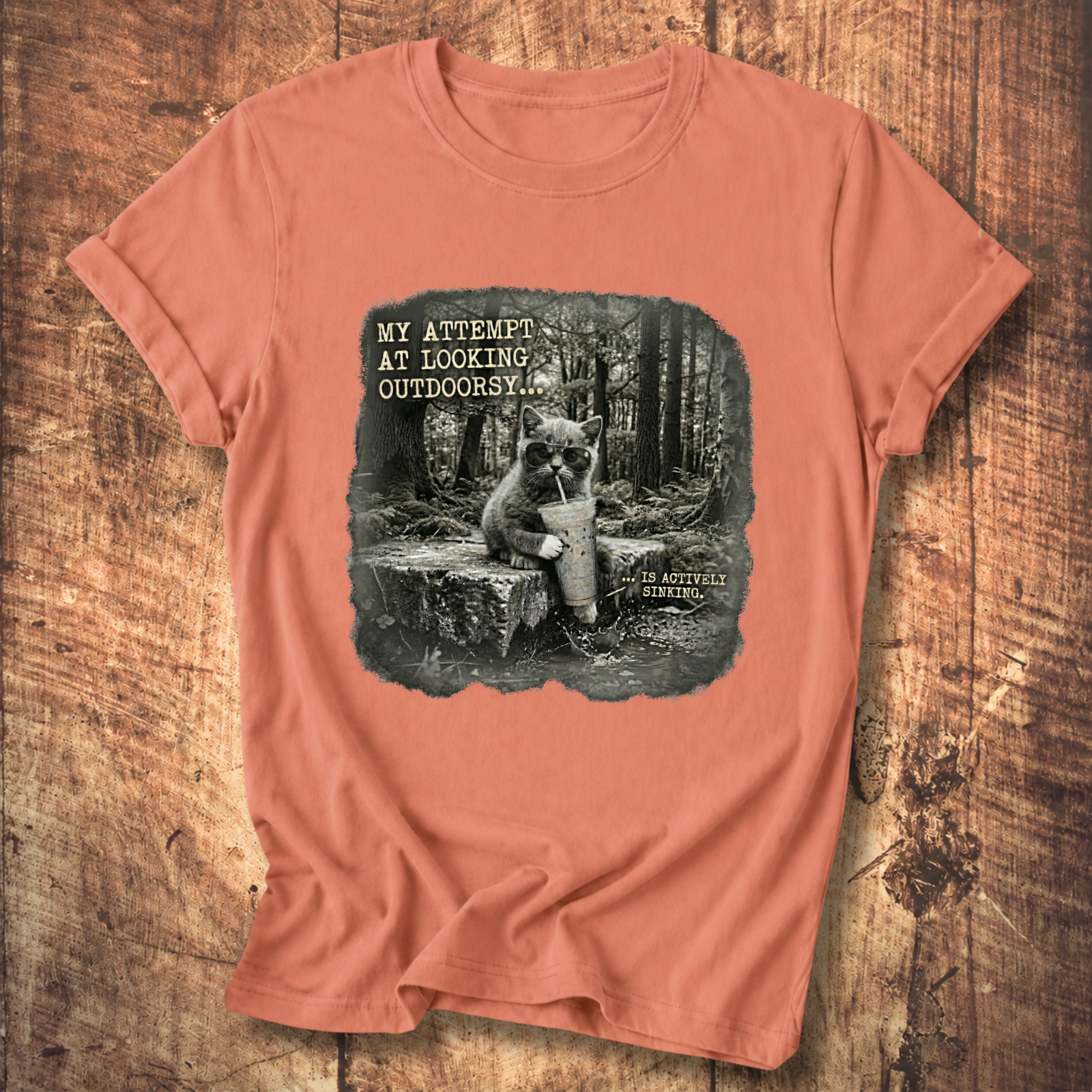 Attempting Outdoorsy T-shirt