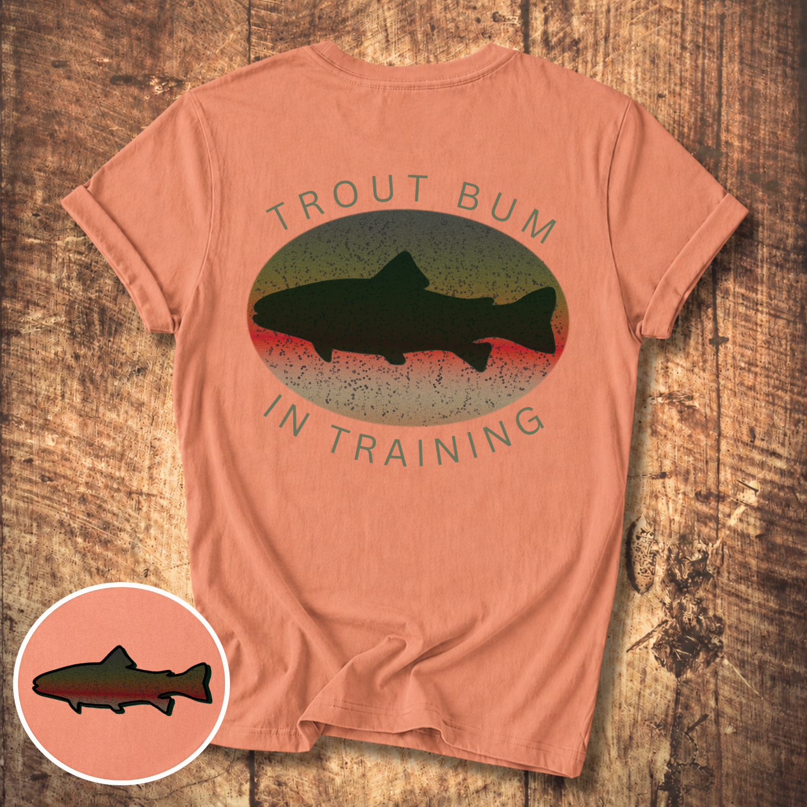 Trout Bum In Training Tee