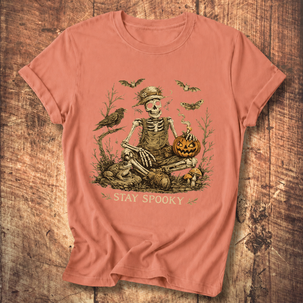 Stay Spooky Skeleton Tee